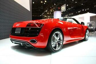 Wallpaper Audi R8 Spyder Animaatjes