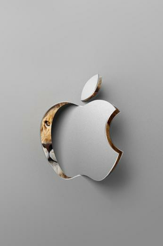 Apple Logo iPhone Wallpaper 3d