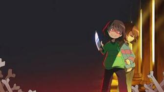 Undertale Chara Frisk Wallpaper By Ffsade