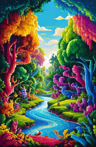 Wallpaper Pixel Art