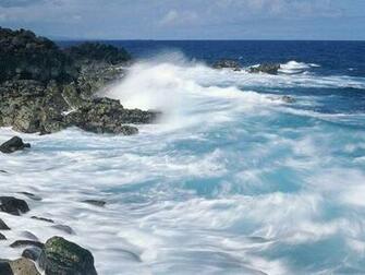 Ocean Shore Wallpaper