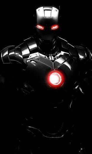 Iron Man Displaying Good Pix For Broken Phone Screen Wallpaper