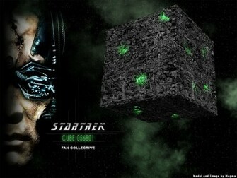 Borg Tactical Cube Trek Wallpaper By