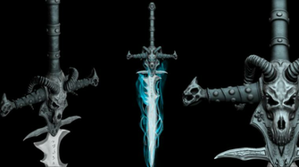Frostmourne Sculpt By Obzsidan