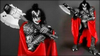 Gene Simmons God Of Thunder Wallpaper