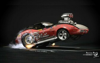 Chevrolet Corvette 3d HD Wallpaper Car