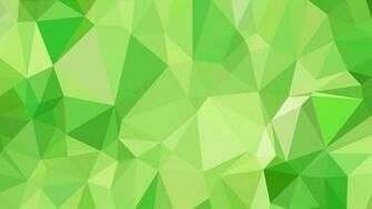 Abstract Green Polygonal Background