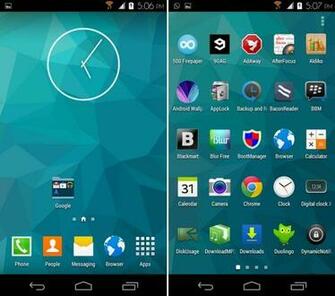 Get Samsung Galaxy S5 Launcher On Any Android Device S For