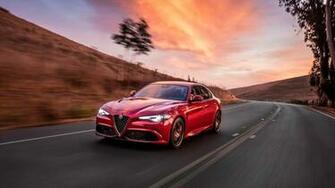 Alfa Romeo Giulia Quadrifoglio Wallpaper HD Car
