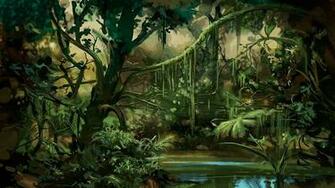 Beautiful Jungle Nature Background HD Wallpaper Wallpaperlink