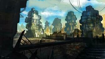 The Stacks Ready Player One Fan Art By Andrew Guerrero