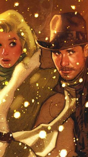 Indiana Jones Illustrations Harrison Ford Drawings Adam Hughes