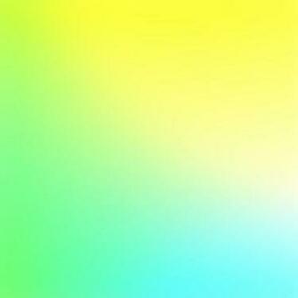 Bright Yellow Neon Green Sunny Gradation Blur iPad Air Wallpaper