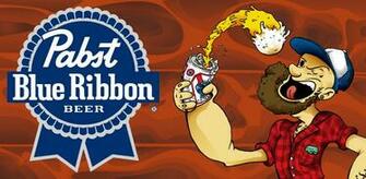 Pabst Blue Ribbon Beer Alcohol Wallpaper