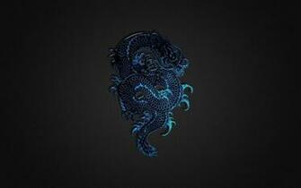 Blue Chinese Dragon Desktop Background And Wallpaper