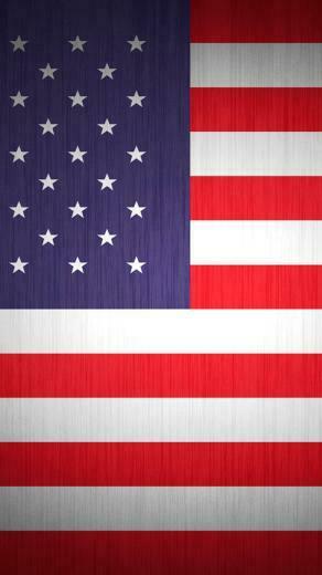 Cool American Background Flag iPhone
