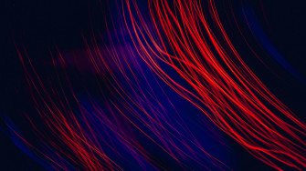 Abstraction Lines Light Red 4k Wallpaper