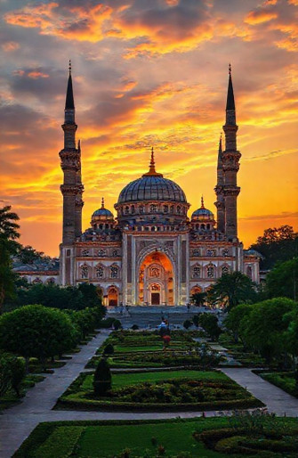 Mosque HD Wallpaper 1080p