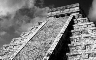 Pre Hispanic City Wallpaper Stock Photos