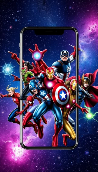 Marvel Phone Wallpaper