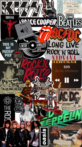 Rock N Roll iPhone Wallpaper Retro Pop