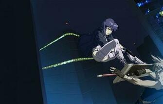 Wallpaper Fight Final Fantasy Vii Cloud Strife Gun Motoko