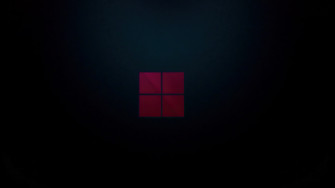 Windows Wallpaper Full HD Dark Logo