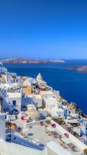 Santorini Wallpaper Image