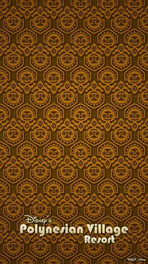 Retro Disney S Polynesian Village Wallpaper