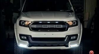 Customized Ford Endeavour From Bengaluru Looks White Hot