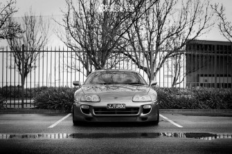 Toyota Supra With Enkei Rs05 Rr And 35r18