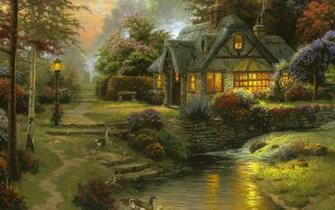 Thomas Kinkade Cottage