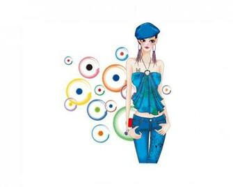 Girls Drawings Wallpaper
