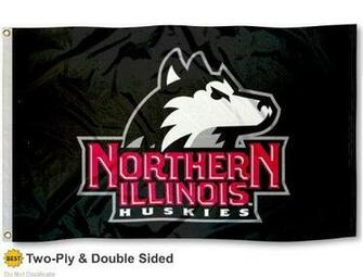 Niu Huskies Double Sided Flag