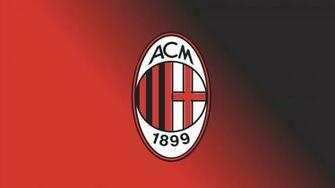 HD Wallpaper Ac Milan Fc Football Logo Background