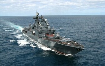 Water Ships Navy Wallpaper
