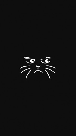 Cute Black Wallpaper