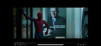 This Poster In The Background Of Spider Man Homecoming During