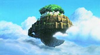 Castle In The Sky Computer Wallpaper Desktop Background