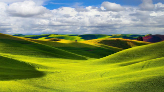 Hill Background Wallpaper