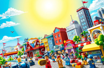 Lego City Wallpaper