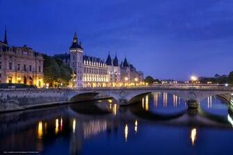 France La Conciergerie Palais De Justice Desktop Wallpaper