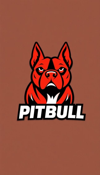 Pitbull Logo Wallpaper