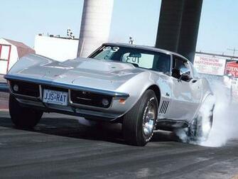 Corvette C3 Silver Burnout