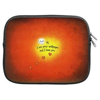 Hi I Am Your Wallpaper And Love You Zipper Pouch Designfuzz
