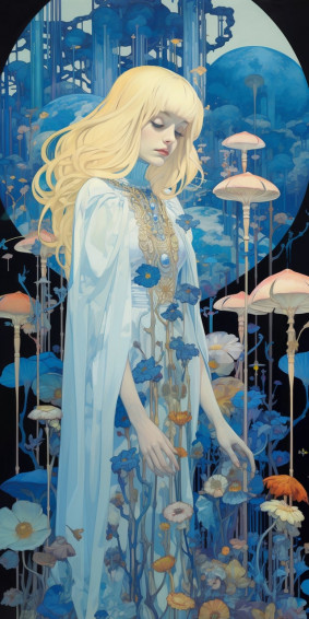 Alice In Wonderland Fantasy Phone Wallpaper R Midjourney