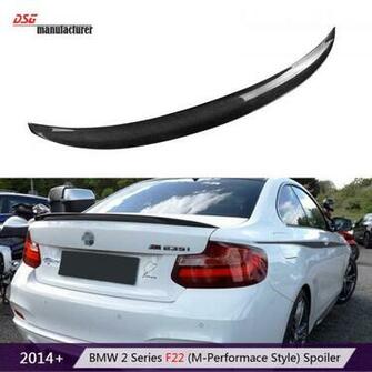 F22 Coupe F23 Convertible Carbon Fiber Trunk Spoiler Rear Car Wing