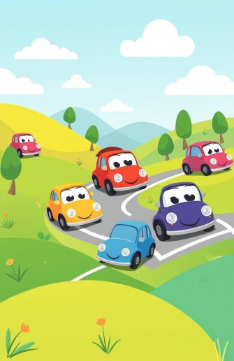 Wallpaper Cars Cartoon