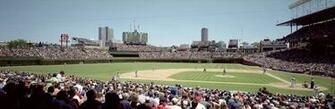 Chicago Cubs Wallpaper Of Wrigley Field Panoramic Vs Reds