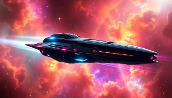 Alien Spaceship Wallpaper